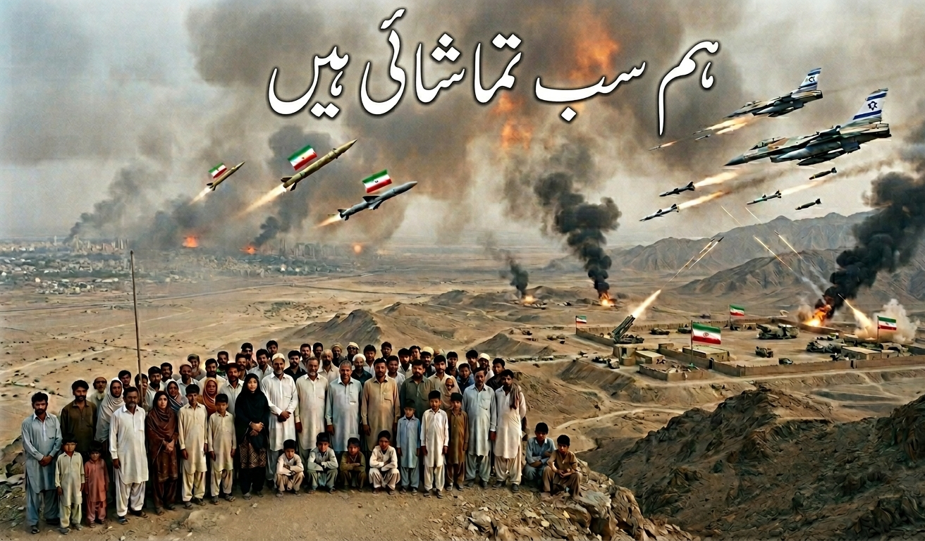 “ہم سب تماشائی ہیں”