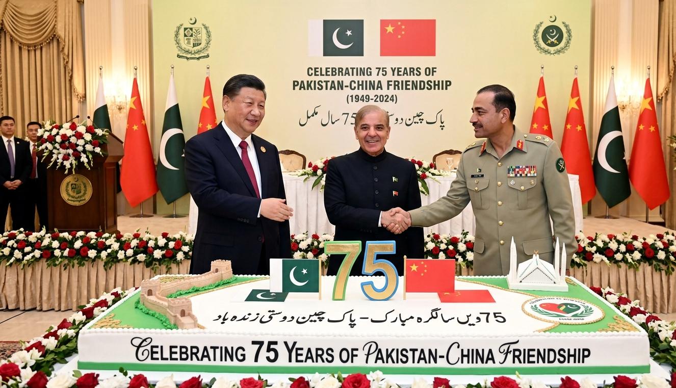 پاکستان اور چین کی دوستی کی 75ویں ڈائمنڈ جوبلی کی تقریبات