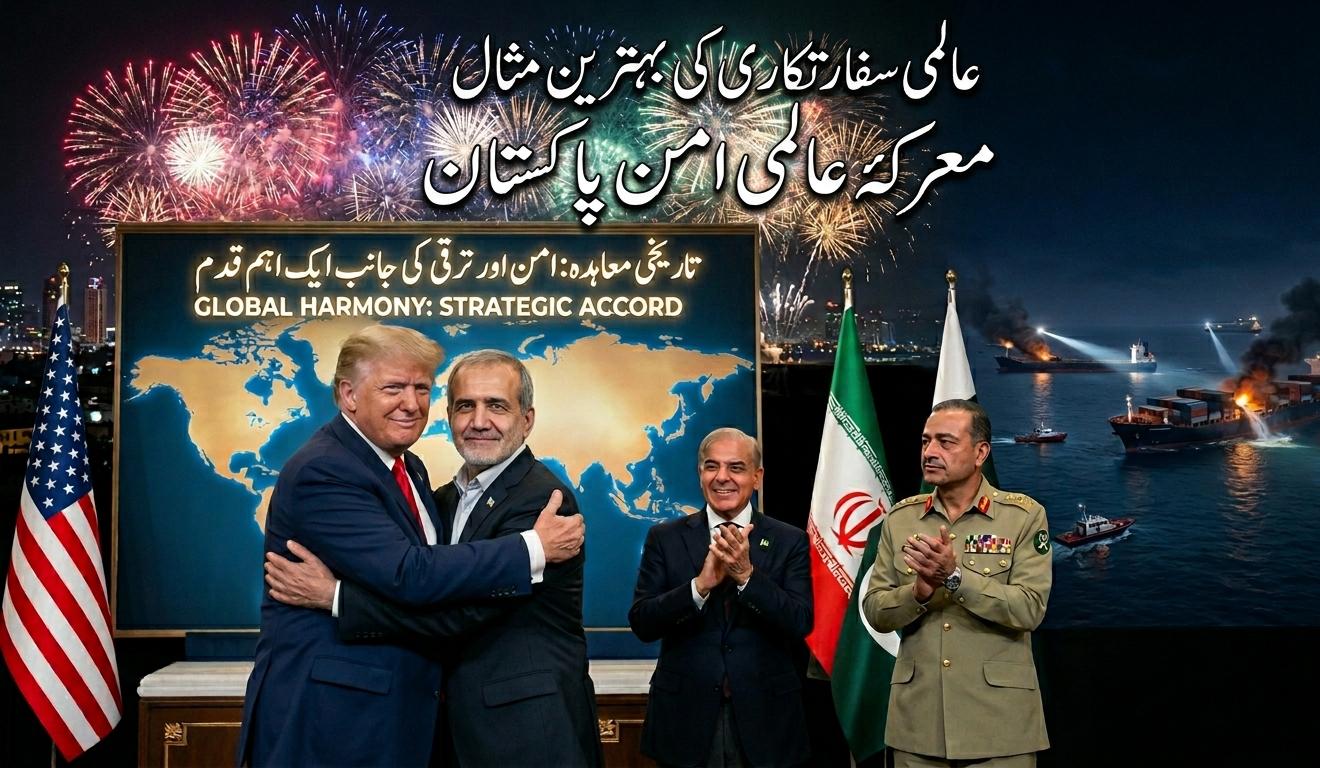 عالمی سفارتکاری کی بہترین مثال “مَعرکۂ عَالمی اَمن پاکستان”
